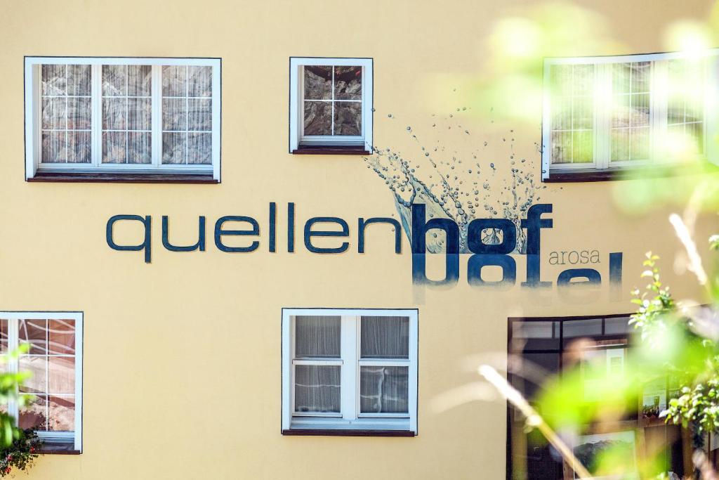 Hotel Quellenhof 阿罗萨 外观 照片